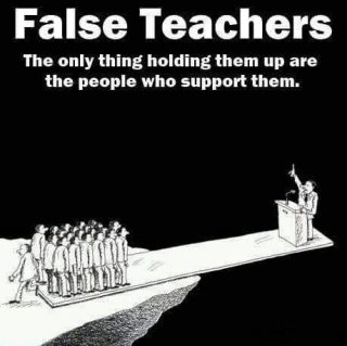 false teachers Supporting